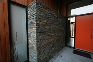 Wakatipu Green Stone Tight Stack Wall Wakatipu Green Stone Tight Stack Wall