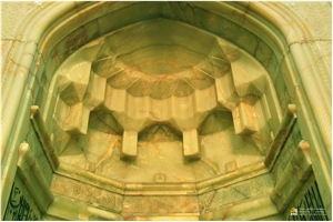 Iran Green Onyx, Touran Posht Green Onyx Block