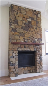 Kiama Basalt Fireplace Surround Walling