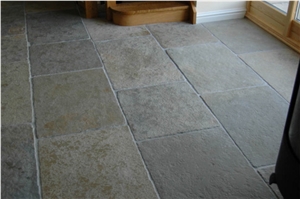 Priory Tumbled Limestone Floor Tiles