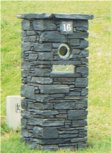 Waitaha West Coast Schist Letter Box