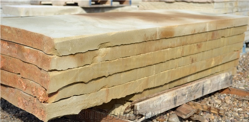 Autumn Blend Sandstone Sawn Cut Pool Pavers