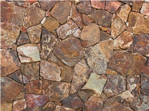 Baja Cresta Stone Rusty Red Split Thin Wall Veneer
