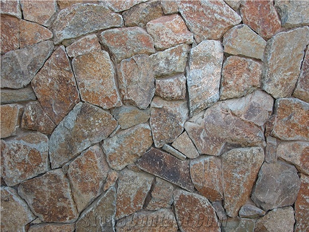 Bradshaw Schist Rubble Wall Cladding Veneer