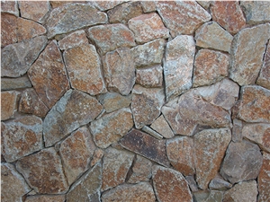 Bradshaw Schist Rubble Wall Cladding Veneer