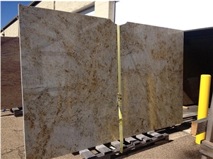 2cm Colonial Cream Granite Slabs
