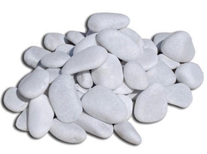 Decorative Type Carrara Marble Pebble Stone