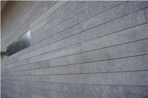 Romania Grey Andesite Wall Tiles, Pietroasa Grey Andesite