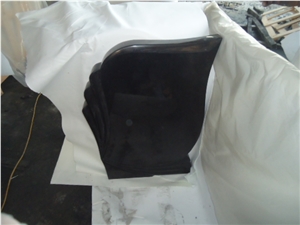 Absolute Black Granite Tombstone & Monument, Shanxi Black Granite Monument & Tombstone