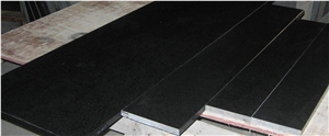 G684 Black Basalt Tiles, China Black Basalt