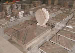 China Beige Marble Monument & Tombstone