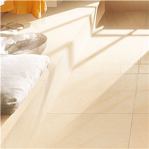Beige Polished Matte Antique Glazed Floor Tile 60x60