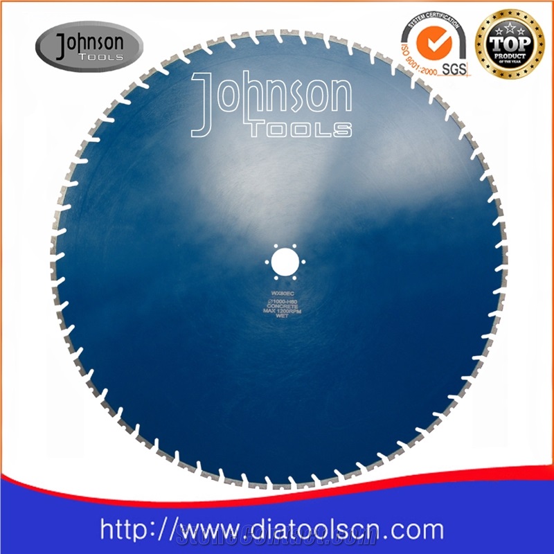 1000mm Wall Saw Blade with Tapered U