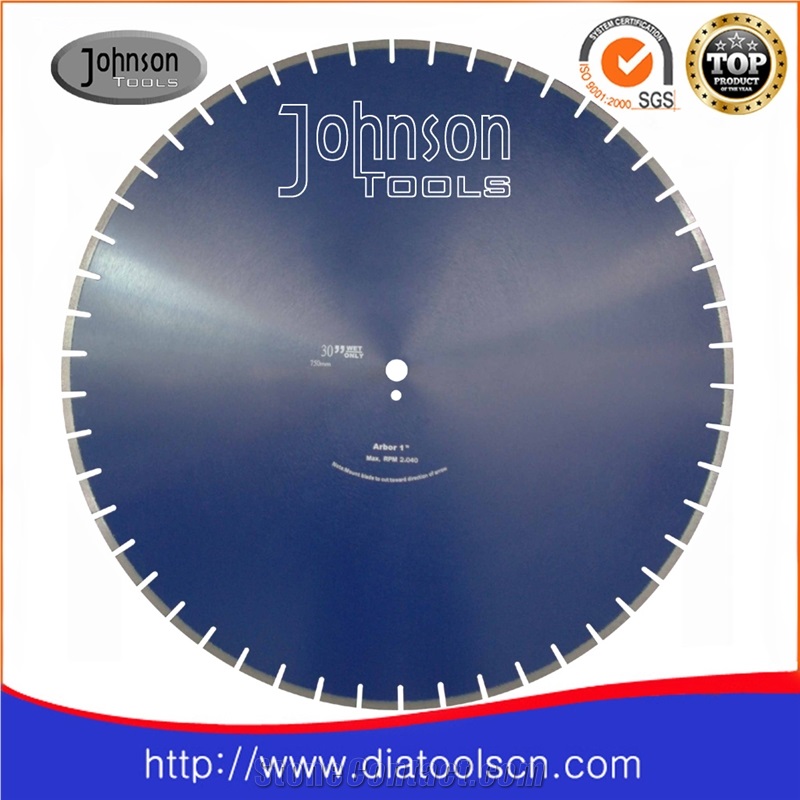 750mm Laser Welded Saw Blades for Green Concrete