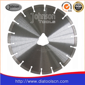 Diamond Cutting Tool: 250mm Laser Saw Blade for Green Concrete