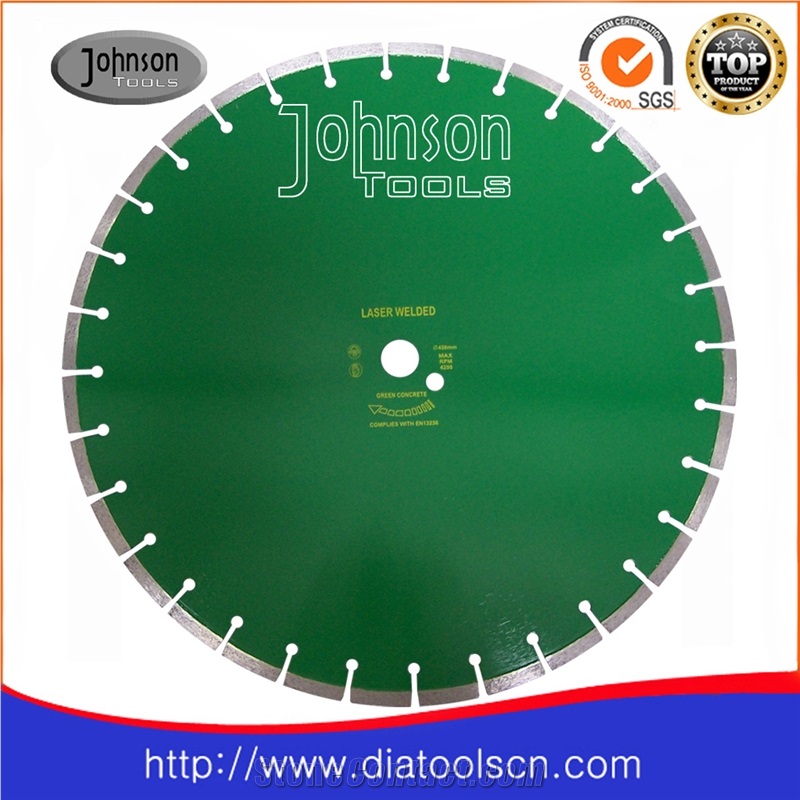 Diamond Tool: 450mm Laser Saw Blade for Green Concete
