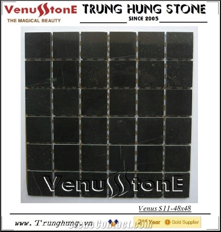 48*48 Blue Stone Polished Mosaic Tiles