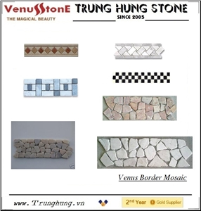 Decorative Marble Mosaic Border Decorative Marble Mosaic Border