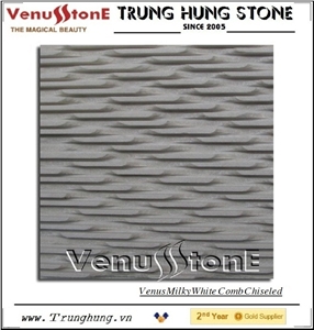 Vietnam Milky White Comb Chiseled