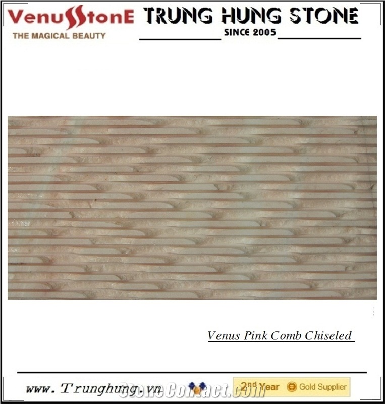Vietnam Pink Comb Chiseled