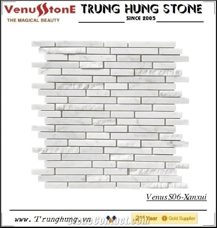 White Marble Mosaic Tiles