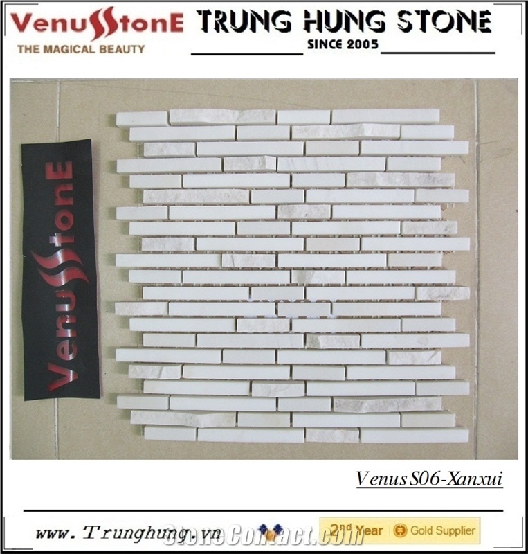 White Marble Mosaic Tiles