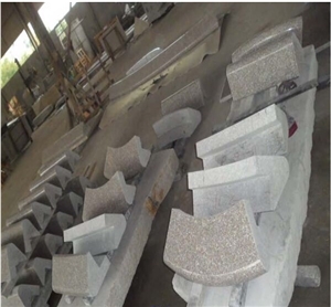 Cheap G617 Chinese Pink Granite,Natural Stone Garden Fence,Granite Landscaping Design