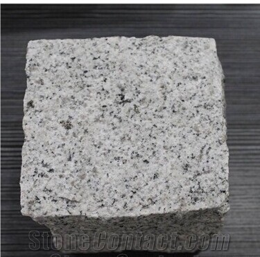 Cheap Natural G601 Granite Cube Stone,China Fujian Grey G601 Cobble Stone