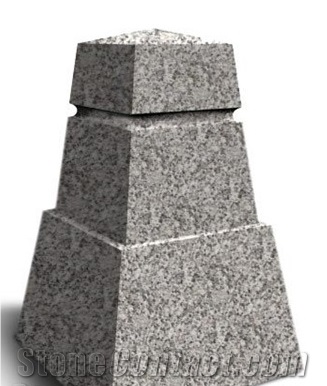G614 Granite Parking Stone, Car Barrier Parking Curbs