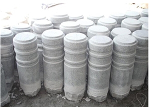 G614 Granite Parking Stone, Car Barrier Parking Curbs