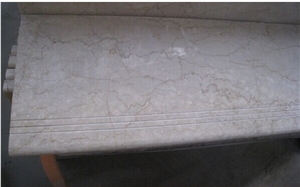 Italian Botticino Classico Stairs, Botticino Classico Beige Marble Steps