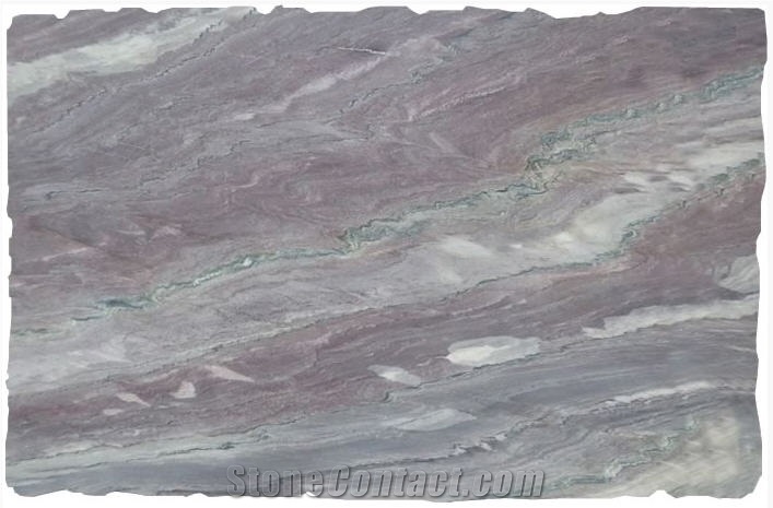 Aquarella Quartzite Slabs, Multicolor Quartzite Slabs Brazil