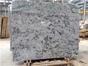 Blue Crystal Vein Marble Slabs Polished High Glossy, White Marble with Veins Machine Cutting Panel for Floor Covering,Bathroom Walling