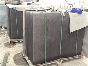 G684 China Fuding Black Basalt Tile Slabs Machine Cut Panel for Pool Floor Covering,Skirting Pattern,Garden Exterior Floor Paving Pattern