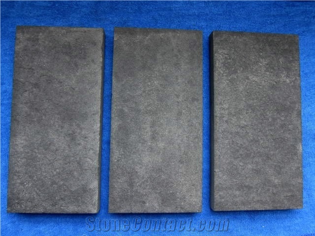 G684 China Fuding Black Basalt Tile Slabs Machine Cut Panel for Pool Floor Covering,Skirting Pattern,Garden Exterior Floor Paving Pattern