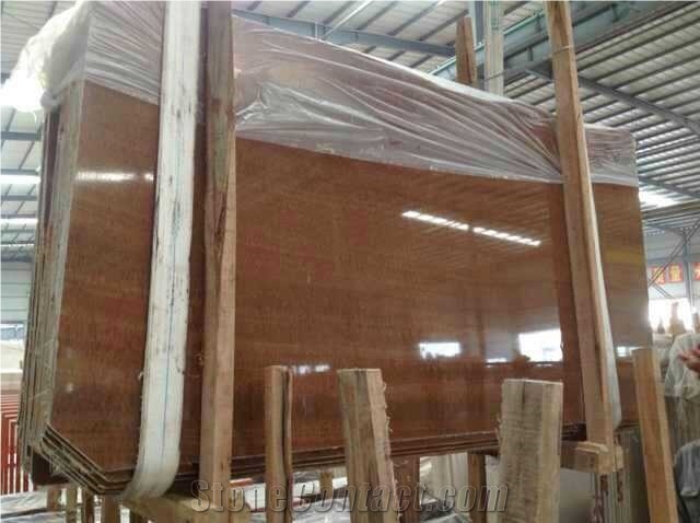 Royal Wooden Vein Marble Slabs Polished, China Brown Wood Grain Marble Machine Cutting Tiles for Hotel Lobby Floor Paving,Walling