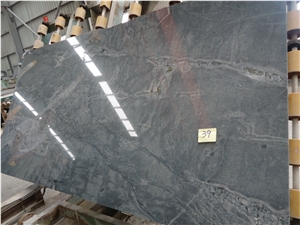 Serpentino Vitoria Azul Boquira Quartzite Slab,Machine Cuting Blue Sky Tile Panel for Building Villa Wall Cladding,Interior Floor Covering