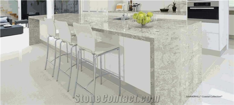 Jw Quartz Stone Kitchen Countertop