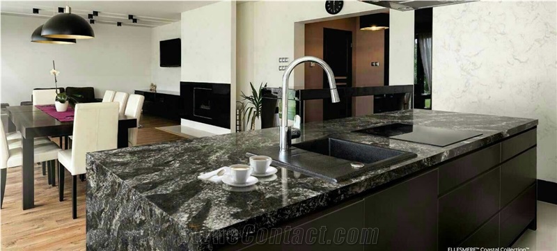 Jw Quartz Stone Kitchen Countertop