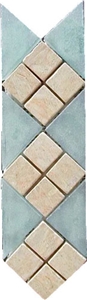 Jerusalem Stone Limestone Mosaic Borders