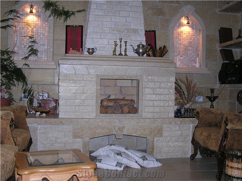 Sandstone Firplace