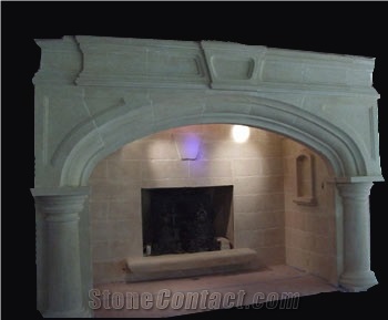 Sandstone Firplace