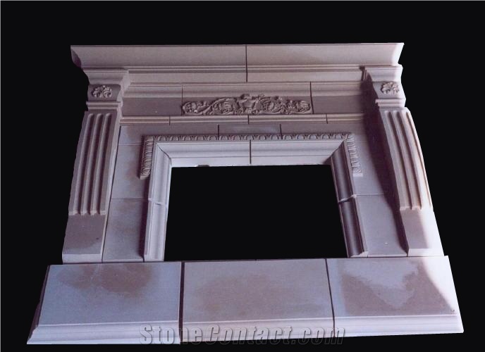 Sandstone Firplace