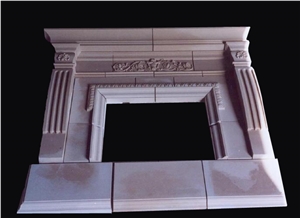 Sandstone Firplace