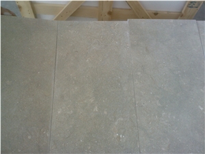 Fossil Green Limestone Tiles & Slabs, Seagrass Limestone Polished Floor Tiles, Wall Tiles