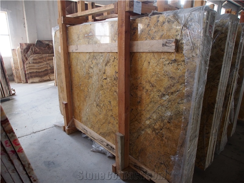 Golden Empire Slabs & Tiles, Empire Gold Marble Slabs & Tiles