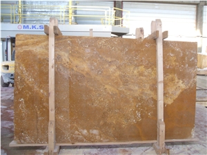 Golden Travertine Slabs & Tiles, Sivas Yellow Travertine Slabs & Tiles,Sivas Travertine Yellow