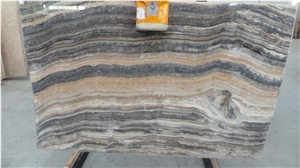 Gray Onyx Slabs, Silver Onyx Turkey Tiles & Slabs