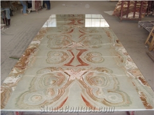 Picasso Onyx Turkey Tiles & Slabs, Multicolor Onyx Tiles & Slabs