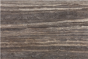 Titanium Silver Travertine Tiles & Slabs, Grey Travertine Turkey Tiles & Slabs
